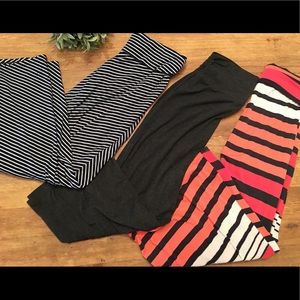 Cotton maxi skirts 3 pack bundle size medium